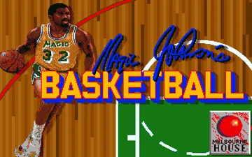 Magic Johnson's Basketball screen shot title